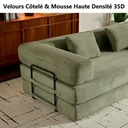 Velours Côtelé — Vert