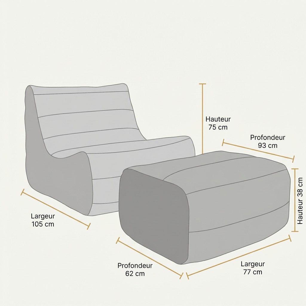 Nick Fauteuil Lounge